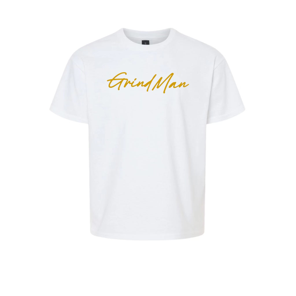 Men-Premium-Tshirt-GrindMan-White-Gold