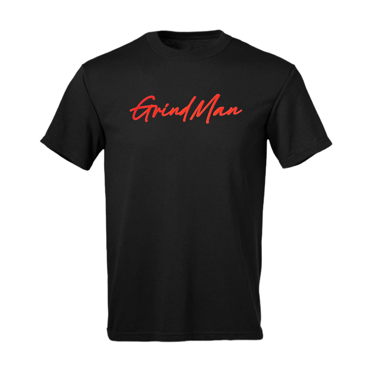 Men-Premium-Tshirt-GrindMan-Black-Red