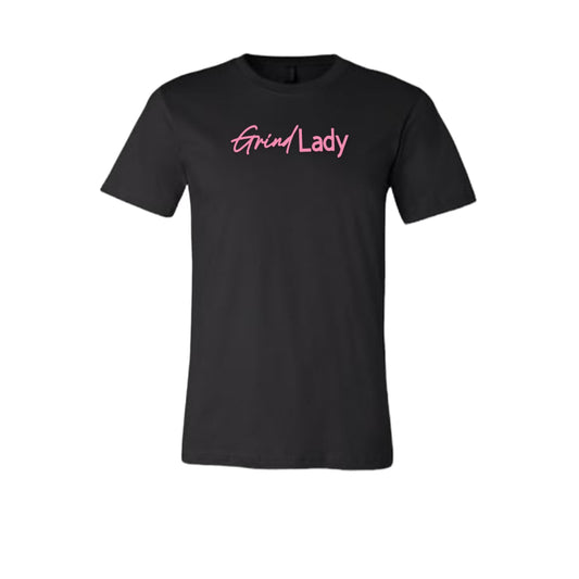 Women-Premium-Graphic-Tshirt-GrindLady-Black-Pink