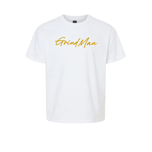 Men-Premium-Tshirt-GrindMan-White-Gold