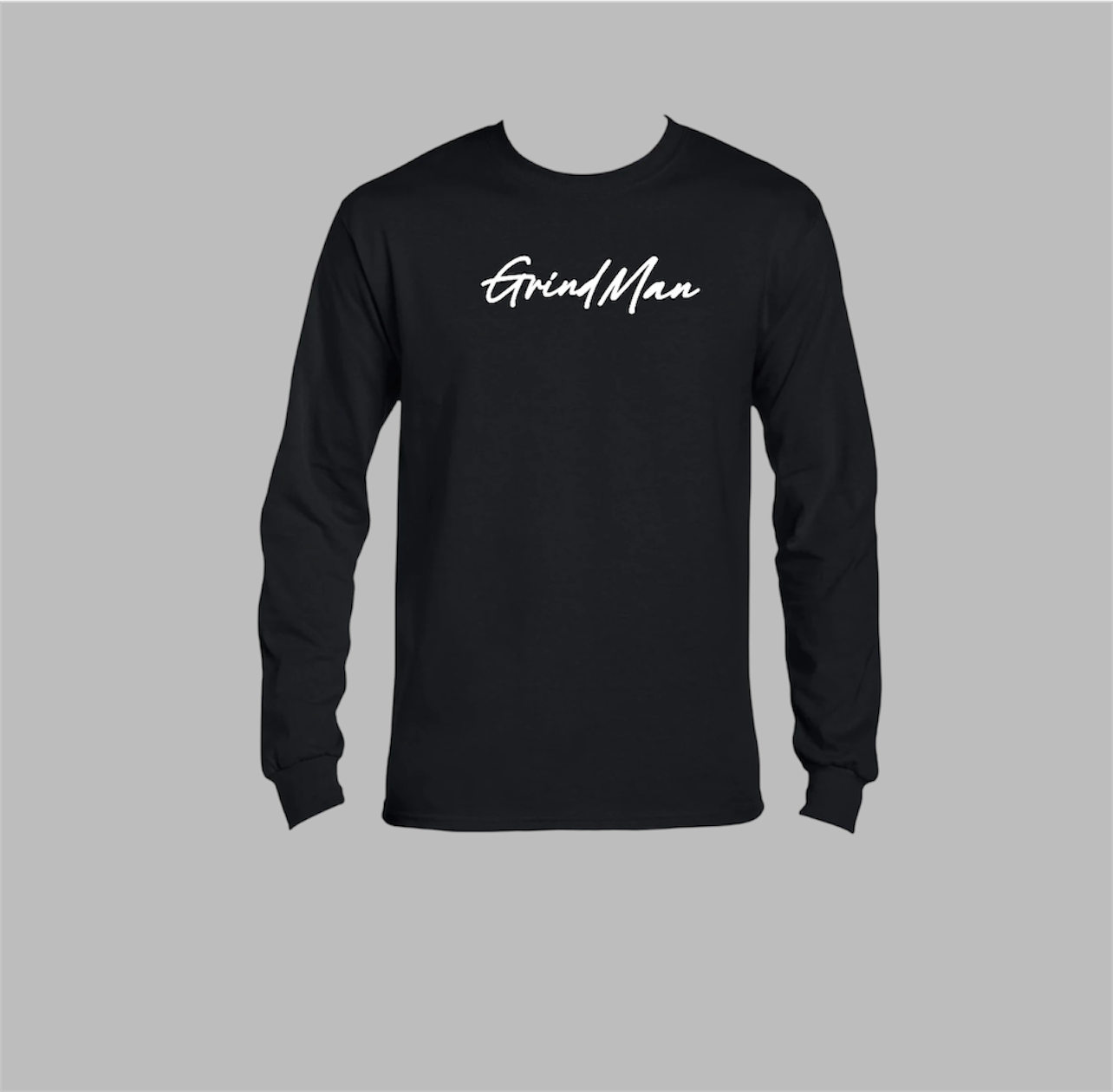 Mens-black-white-graphic-tshirt-long-sleeve