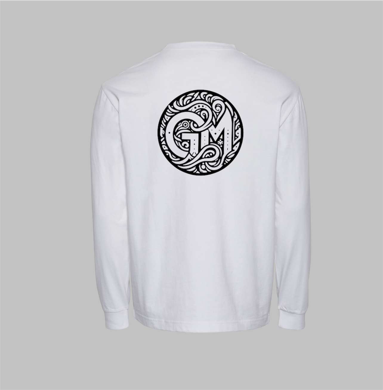 Big 'GM' Long Sleeve T-Shirt