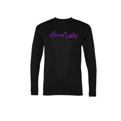 Womens-black-purple-graphic-tshirt-long-sleeve